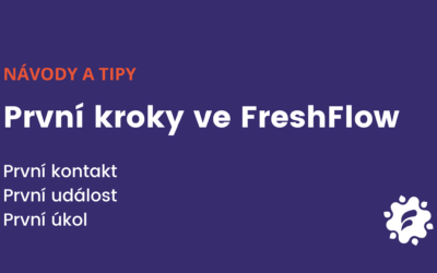 První kroky ve FreshFlow