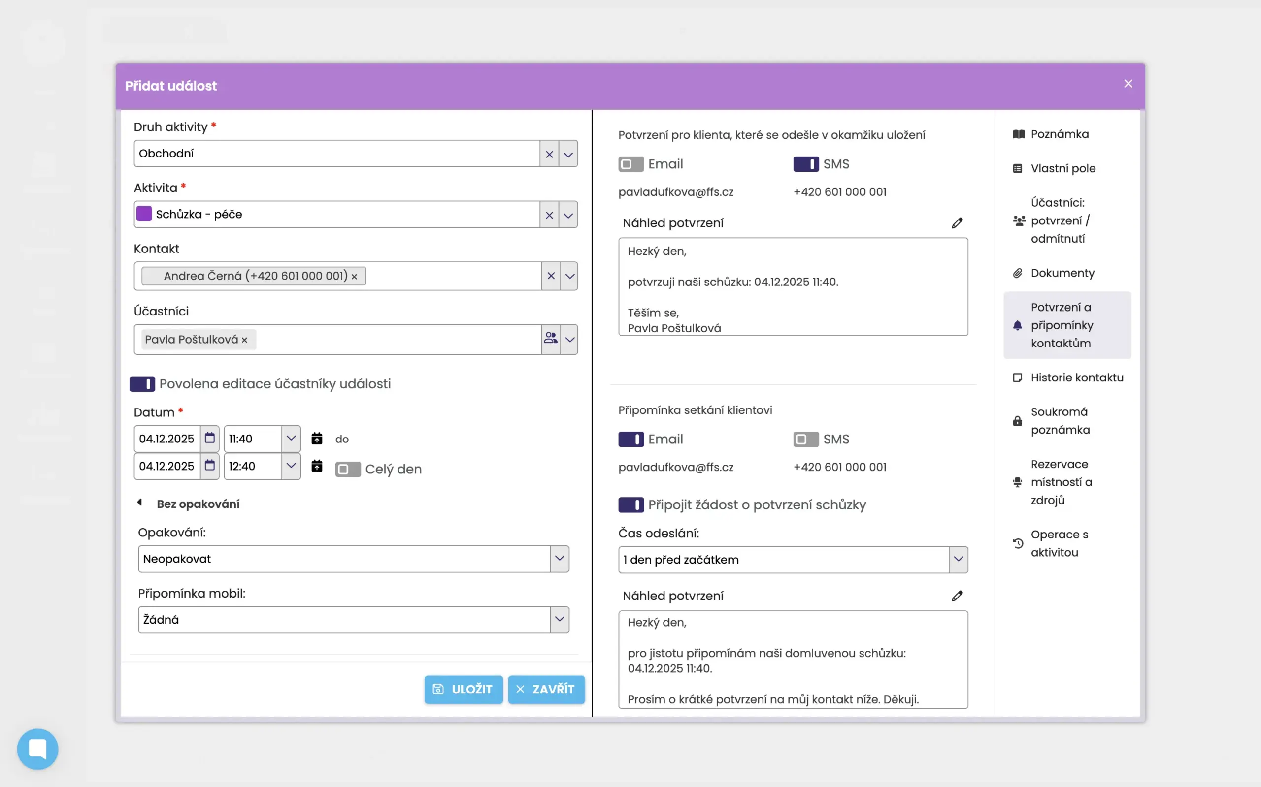 Kalendář FreshFlow